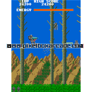 Pixelbox Arcade - Vastar (1983), a Shooter / Flying Horizontal game by Sesame Japan