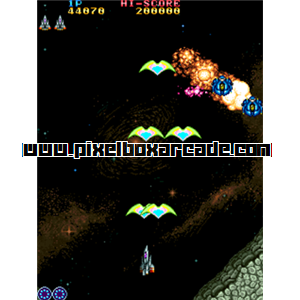 Pixelbox Arcade - Vimana (1991), a Shooter / Flying Vertical game by Toaplan