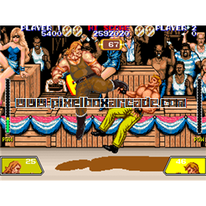 Pixelbox Arcade - Violence Fight (1989), a Fighter / Versus game by Taito Corporation Japan