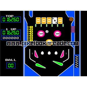 Pixelbox Arcade - Vs. Pinball (1984), a Pinball game by Nintendo