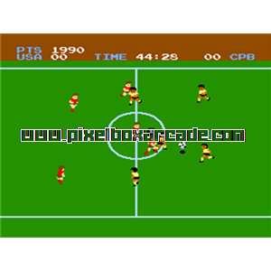 Pixelbox Arcade - Vs. Soccer (1985), a Sports / Soccer game by Nintendo