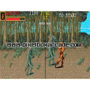 Pixelbox Arcade - Warrior Blade - Rastan Saga Episode III (1991), a Fighter / 2.5D game by Taito Corporation