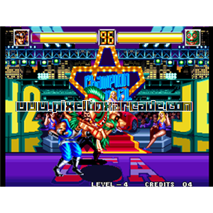Pixelbox Arcade - World Heroes 2 Jet (1994), a Fighter / Versus game by ADK / SNK