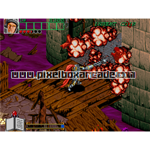 Pixelbox Arcade - Wizard Fire (1992), a Fighter / 2.5D game by Data East Corporation