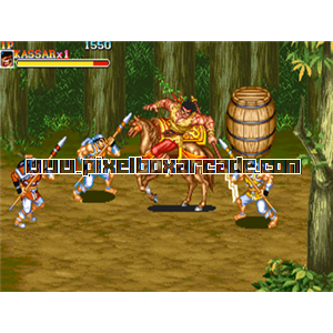 Pixelbox Arcade - Warriors of Fate (1992), a Fighter / 2.5D game by Capcom