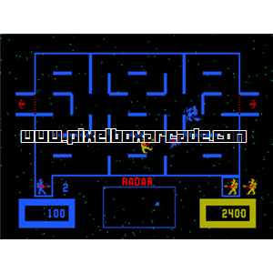 Pixelbox Arcade - Wizard of Wor (1980), a Maze / Shooter Small game by Midway