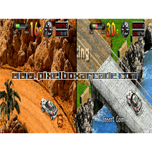 Pixelbox Arcade - World Rally 2: Twin Racing (1995), a Driving / Race game by Gaelco