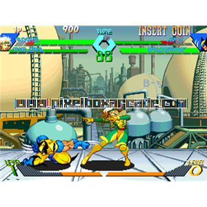 Pixelbox Arcade - X-Men Vs. Street Fighter (1996), a Fighter / Versus game by Capcom