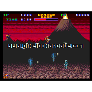 Pixelbox Arcade - Xain'd Sleena (1986), a Platform / Shooter Scrolling game by Technos