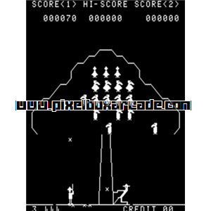 Pixelbox Arcade - Yosaku To Donbee (1979), a Shooter / Gallery game by bootleg