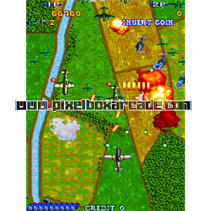 Pixelbox Arcade - Zing Zing Zip (1992), a Shooter / Flying Vertical game by Allumer + Tecmo